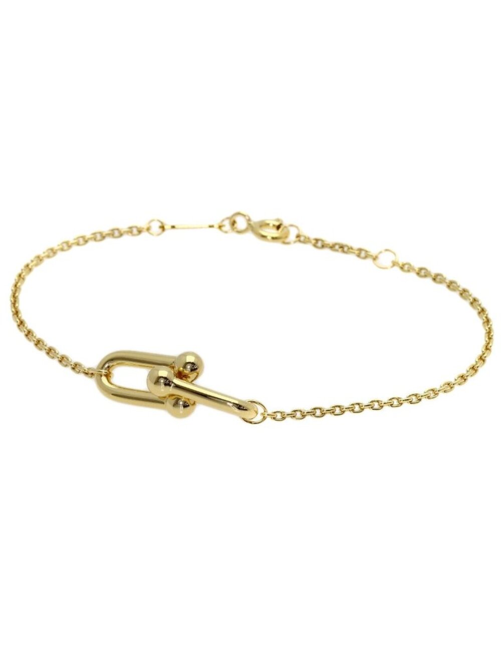Tiffany & Co HardWear Double Link Bracelet 18k Yellow Gold